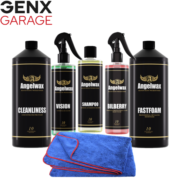 angelwax detailing products super essentials bundle